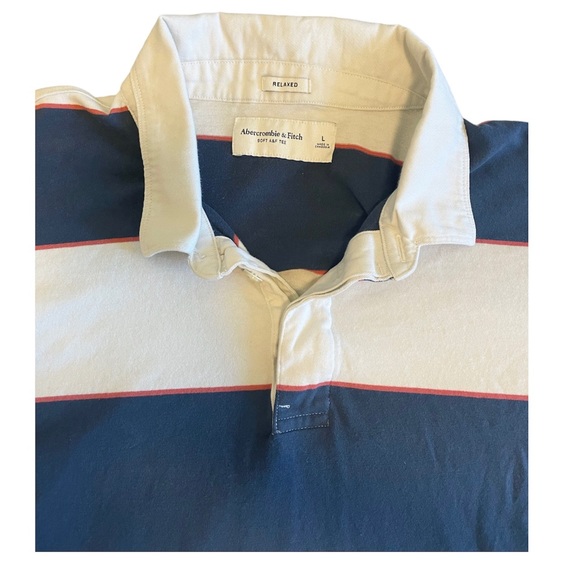 Abercrombie and Fitch Men’s Polo (Large) - Picture 2 of 3
